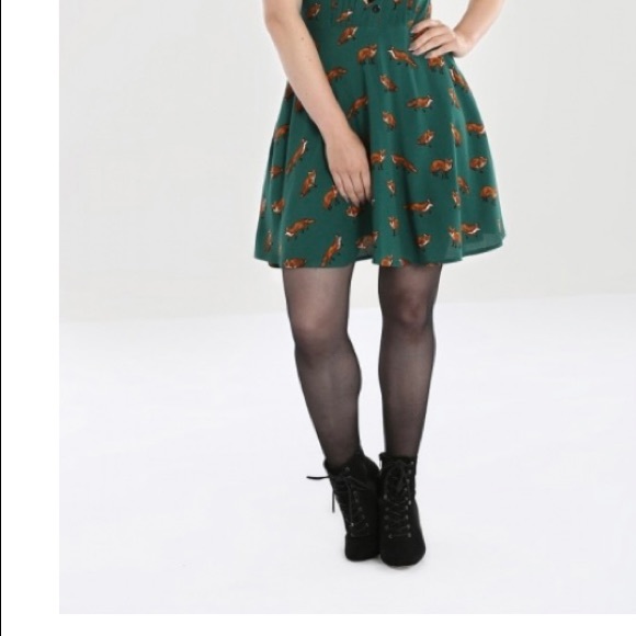 Hell Bunny Vixey dress! Super cute, hella hip, Rockabilly style! - Picture 2 of 4